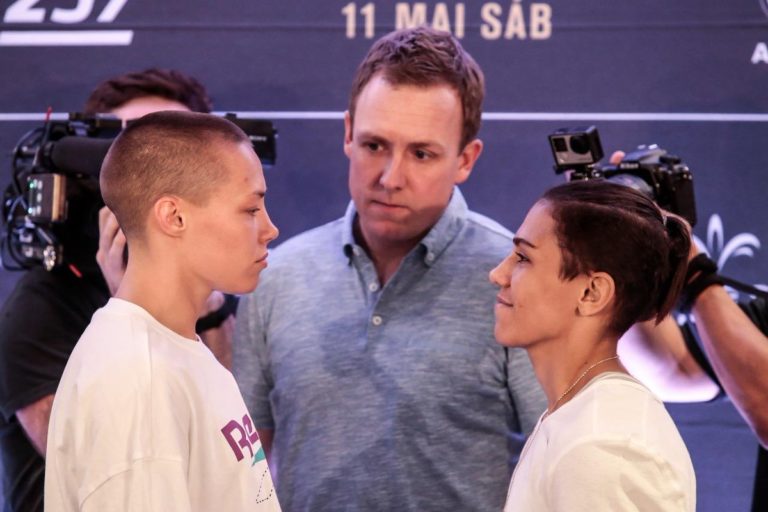 Rose Namajunas and Jessica Andrade