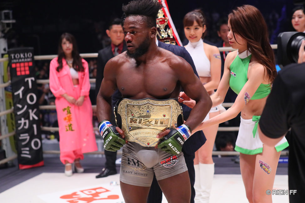 Manel Kape is crowned RIZIN's bantamweight champion