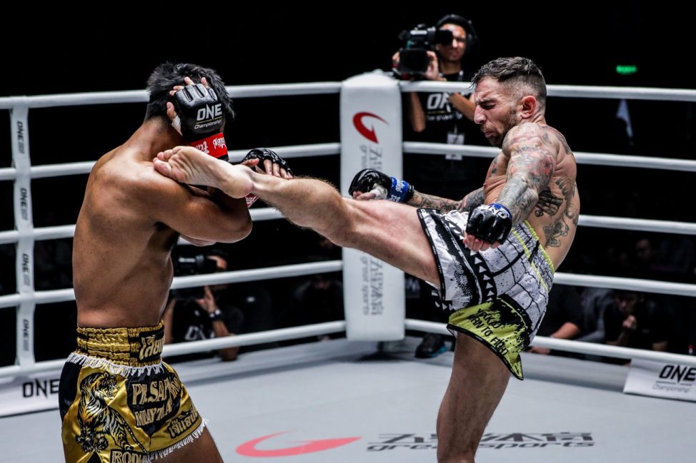 Liam Harrison in ONE Championship