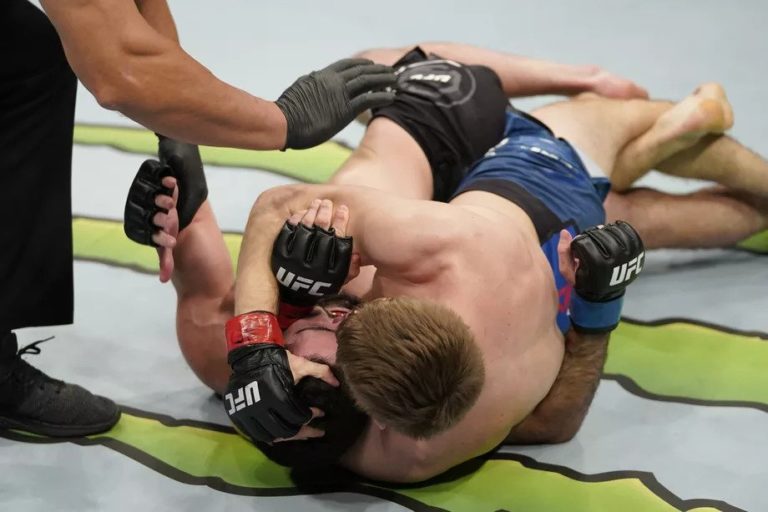 Bryce Mitchell's twister submission