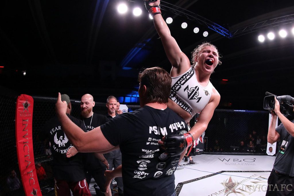 Miranda Maverick at Invicta FC