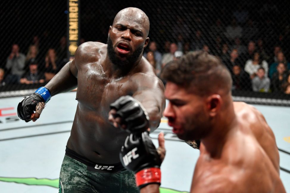 Jairzinho Rozenstruik hits Alistair Overeem
