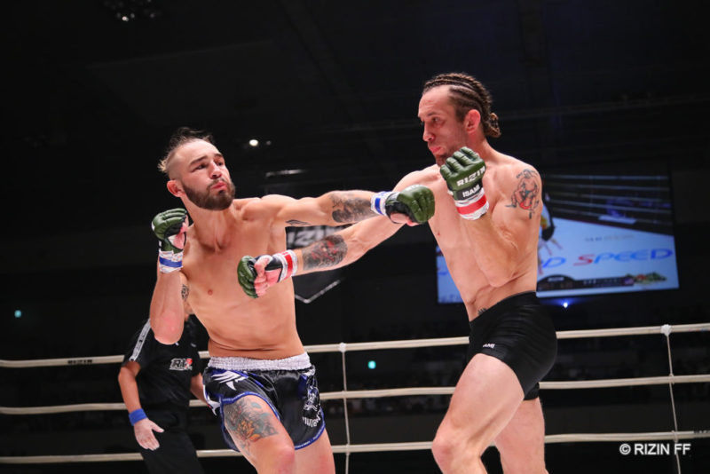 Victor Henry and Trent Girdham trade punches with eachother at RIZIN 18 before both compete in separate bouts at RIZIN 21.
