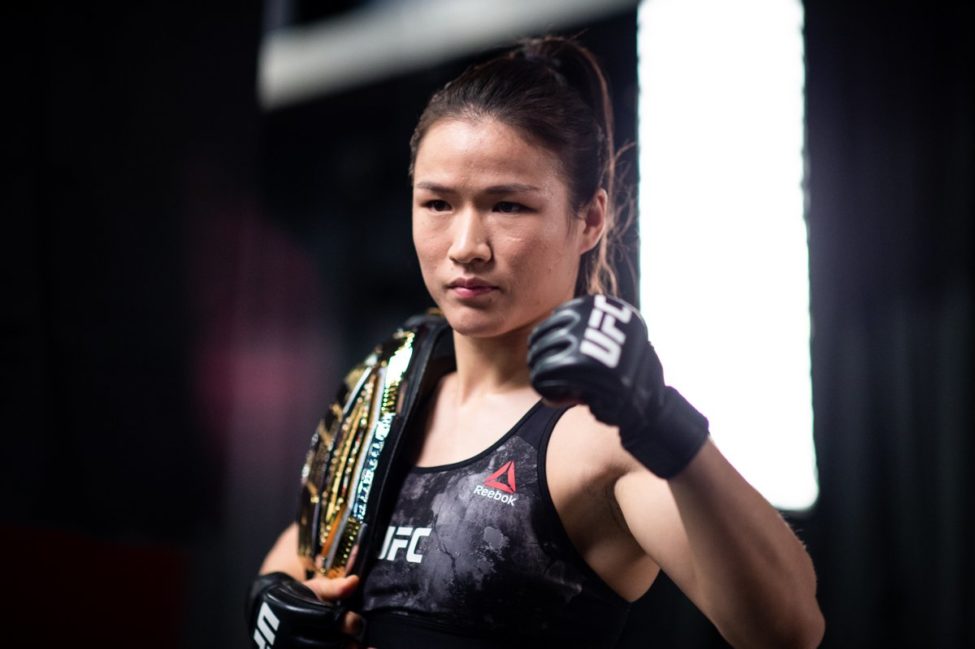 Weili Zhang before UFC 248