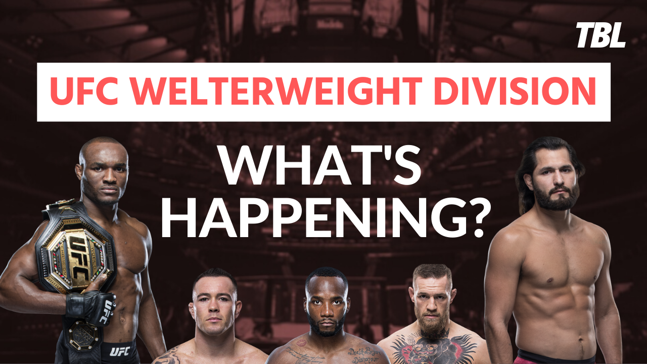 The UFC welterweight division is in a shambles…