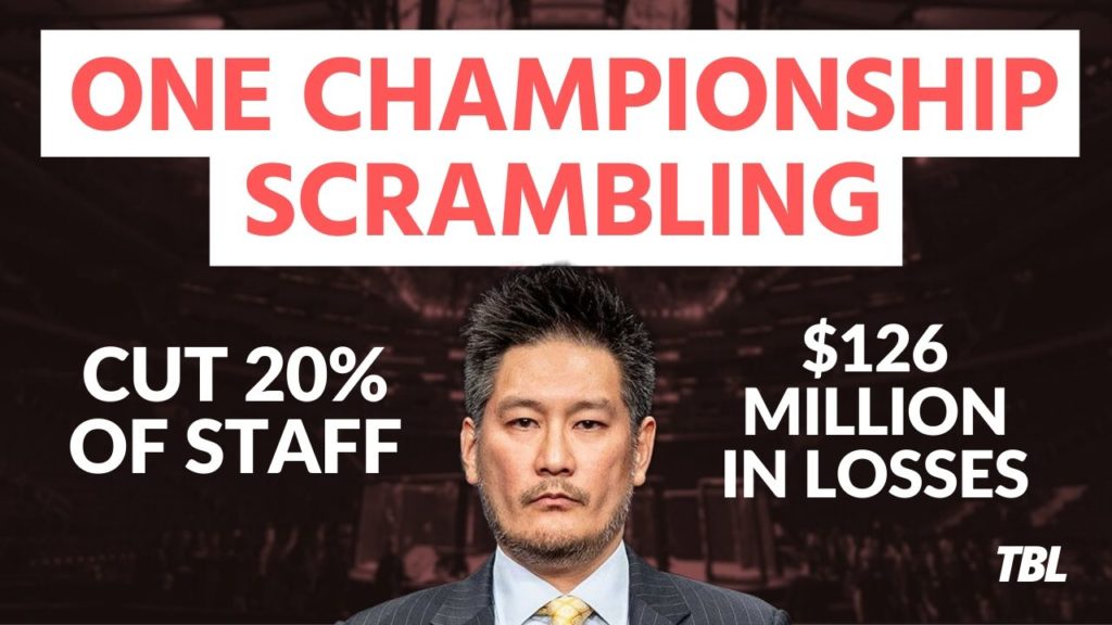 ONE Championship cuts 20% of staff after raising another $70M USD 1