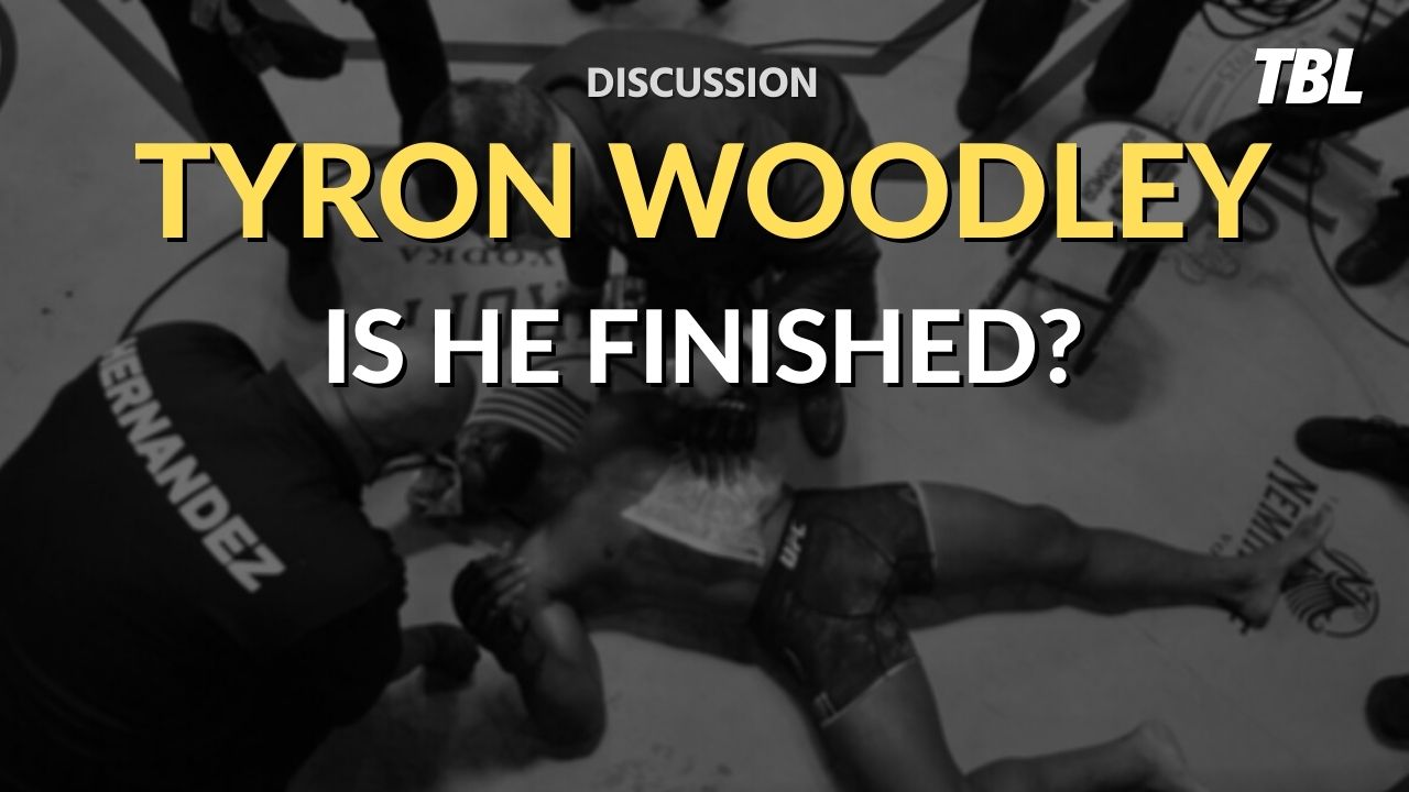 Tyron Woodley’s hard fall from the top of the UFC welterweight division