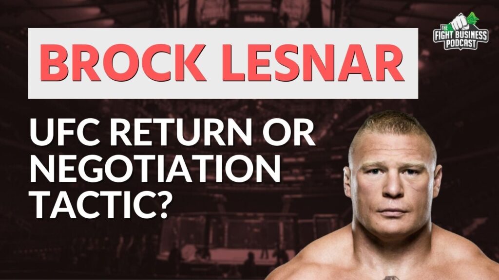 Will Brock Lesnar actually return to the UFC? 1