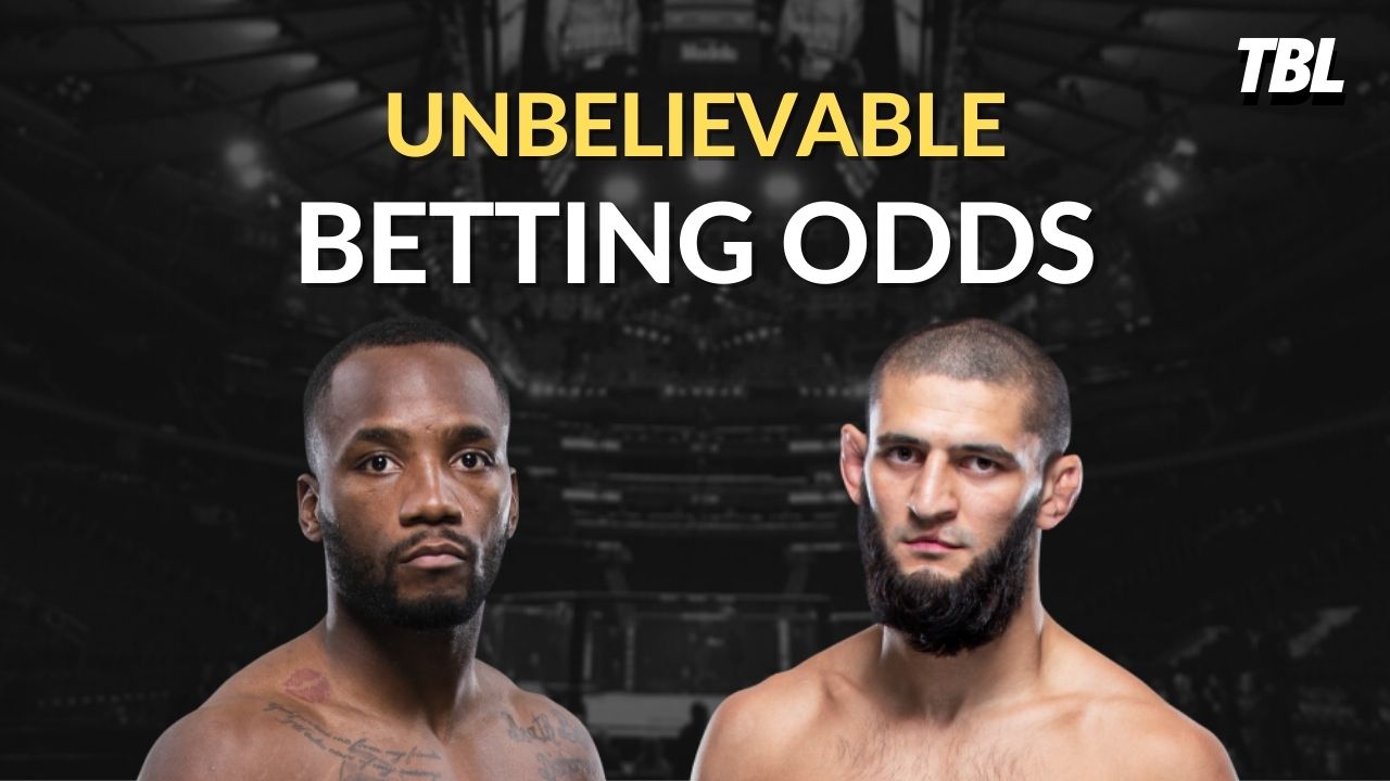 Leon Edwards vs. Khamzat Chimaev betting odds are extraordinary
