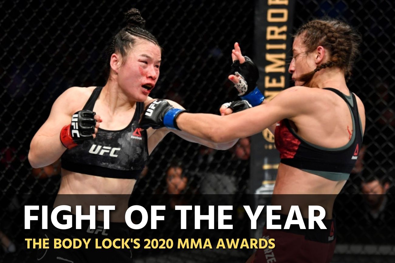 Weili Zhang vs. Joanna Jedrzejczyk is The Body Lock’s 2020 Fight of the Year