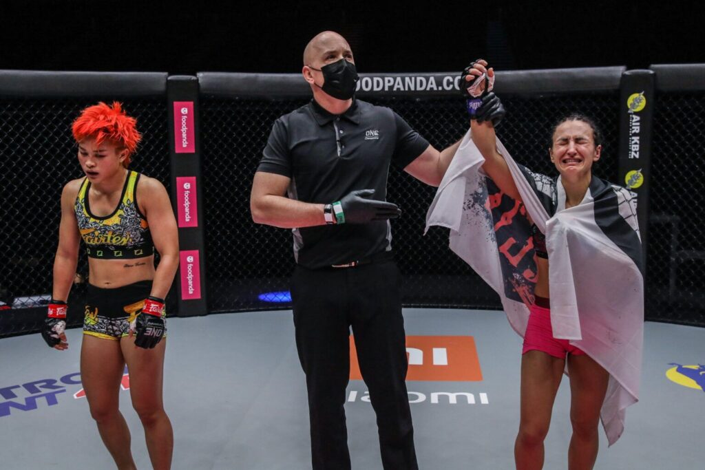 ONE Championship: Stamp Fairtex issues statement after controversial submission defeat to Alyona Rassohyna 1