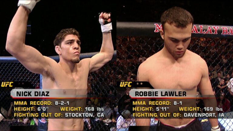 Nick Diaz vs. Robbie Lawler at UFC 47