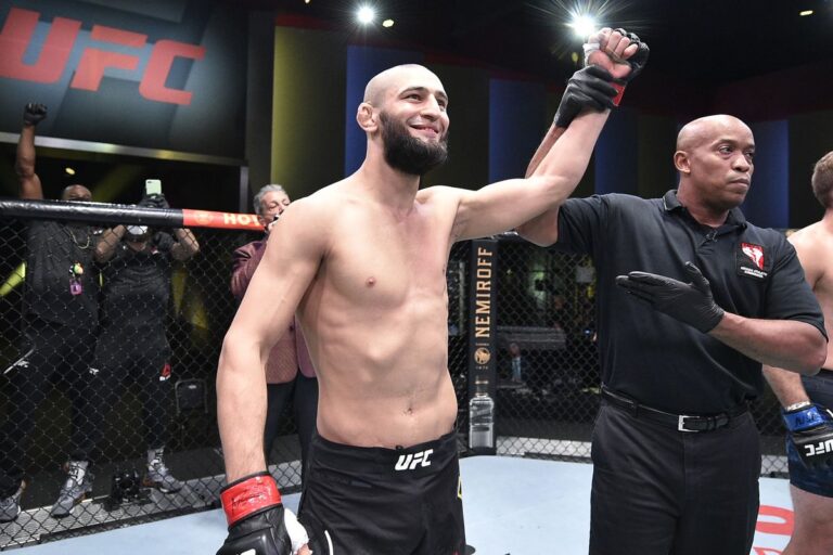 UFC 267 Predictions: Khamzat Chimaev vs. Li Jingliang betting odds, fight breakdown