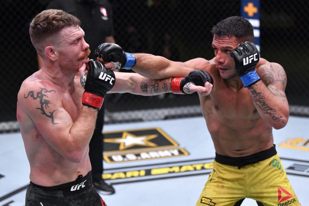 UFC 272 Predictions: Rafael Dos Anjos vs. Renato Moicano staff picks, odds 1