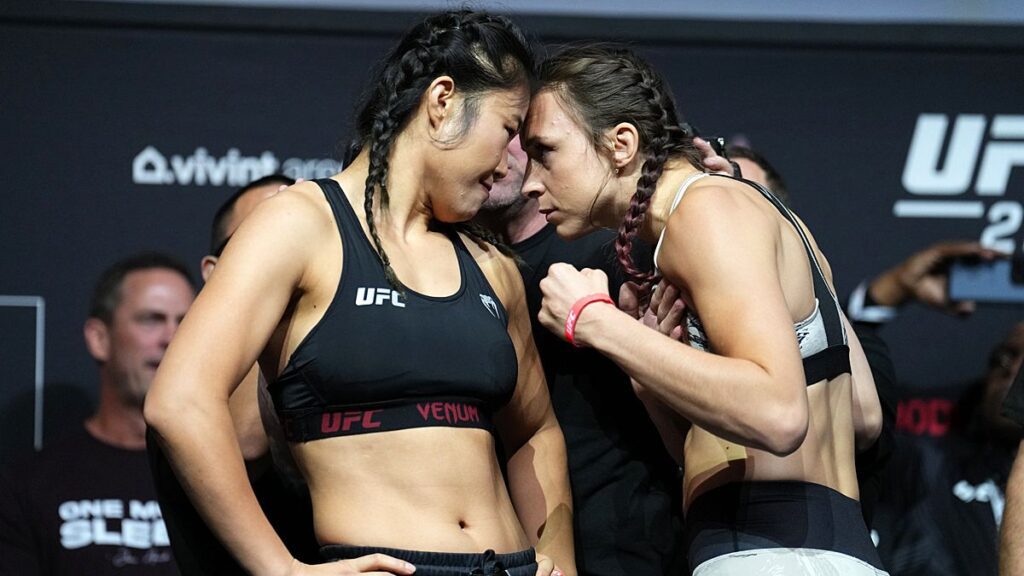 Wu Yanan vs. Lucie Pudilova before UFC 278