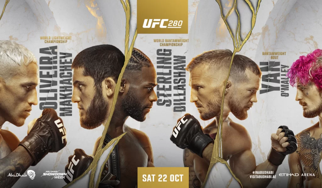 When is UFC 280? Abu Dhabi fight date, special start time 2