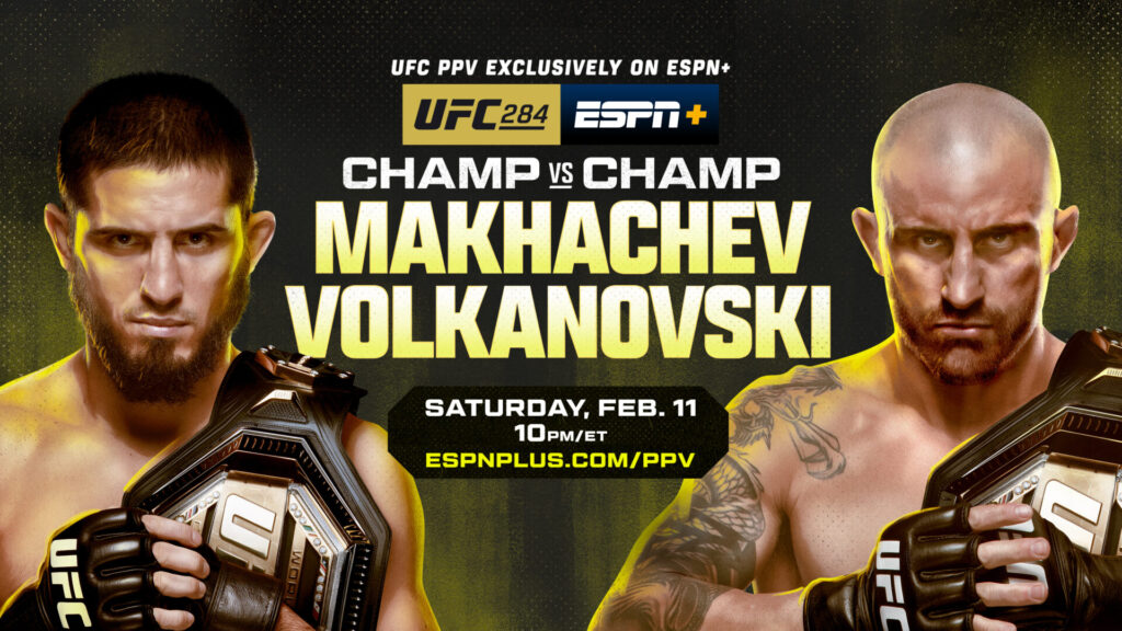 Islam Makhachev vs. Alexander Volkanovski