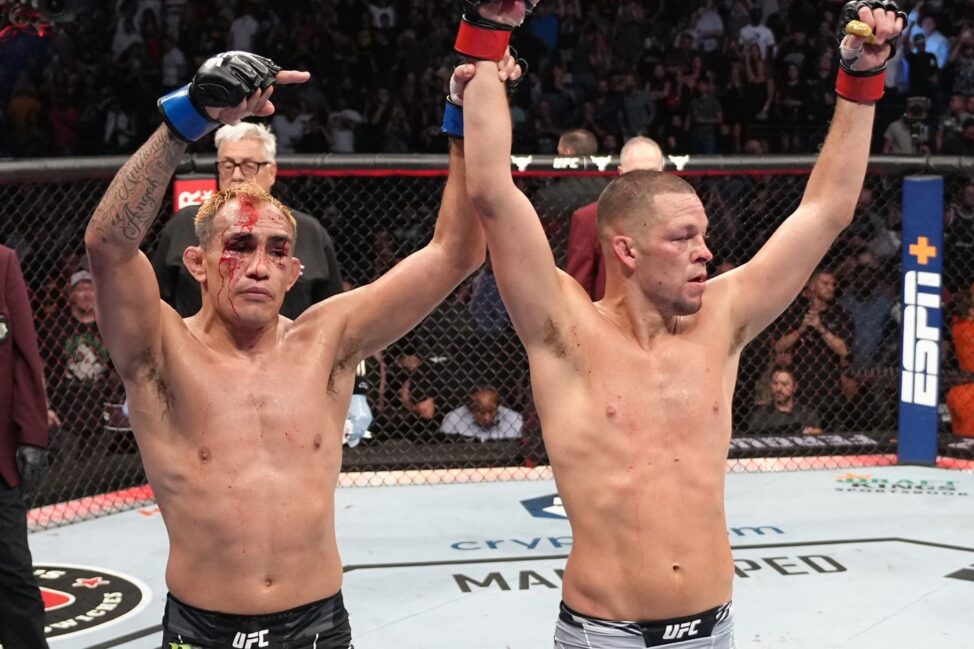 Nate Diaz's next fight is against Jake Paul, following his win against Tony Ferguson