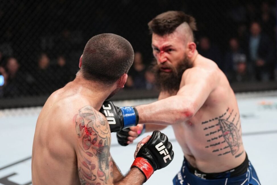 Bryan Barberena beats Matt Brown at UFC Colombus (Zuffa LLC)