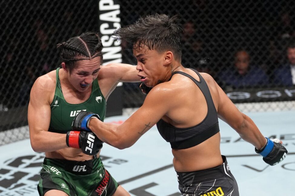 Yazmin Jauregui earns hard-fought decision in crazy war with Iasmin Lucindo