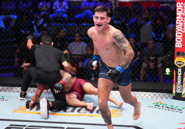 Esteban Ribovics wins on Dana White's Contender Series: Season 6, Week 4 (Zuffa LLC)
