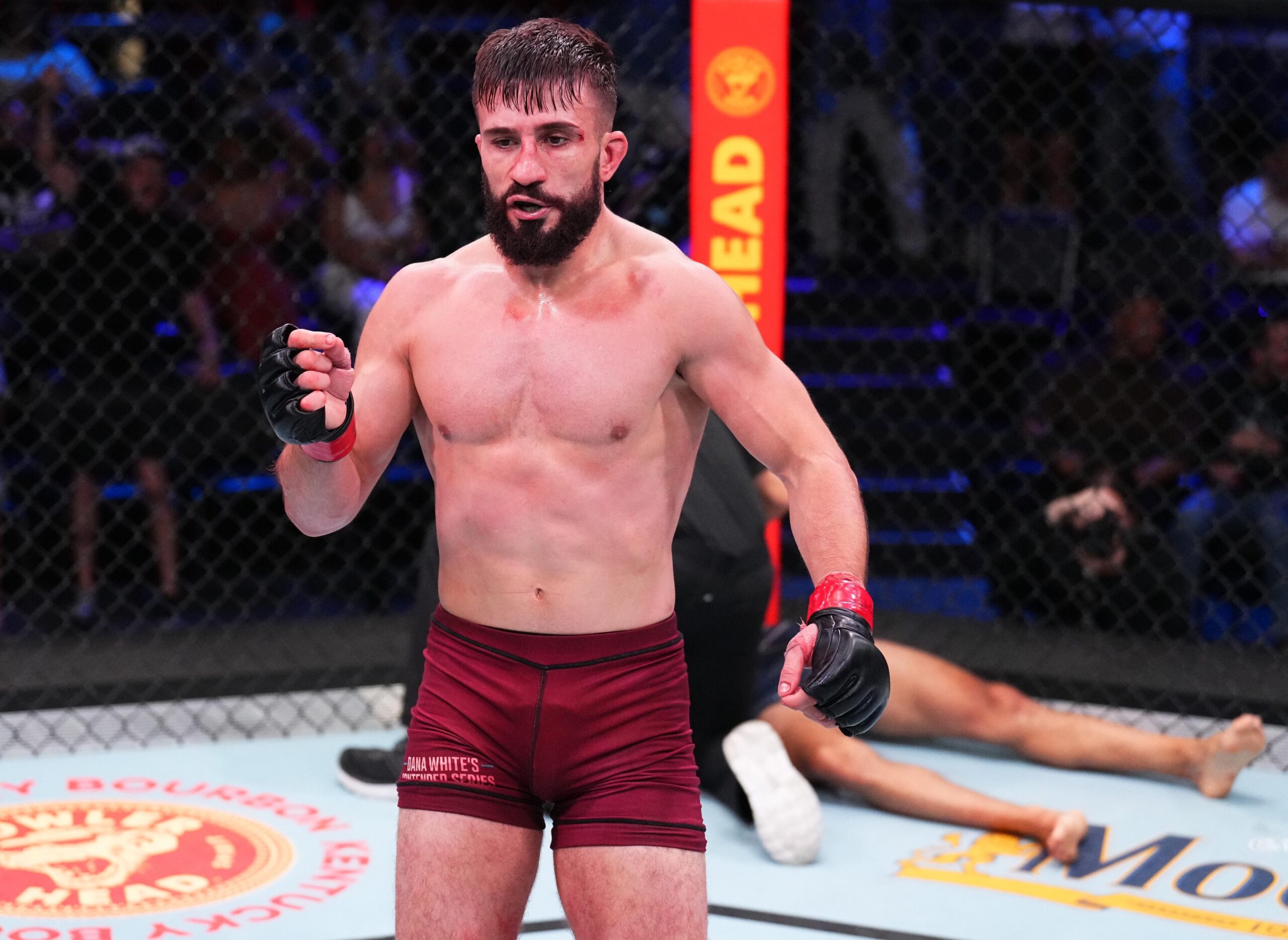 Nazim Sadykhov claims UFC contract with KO victory in Dana White Contender Series (Zuffa LLC)