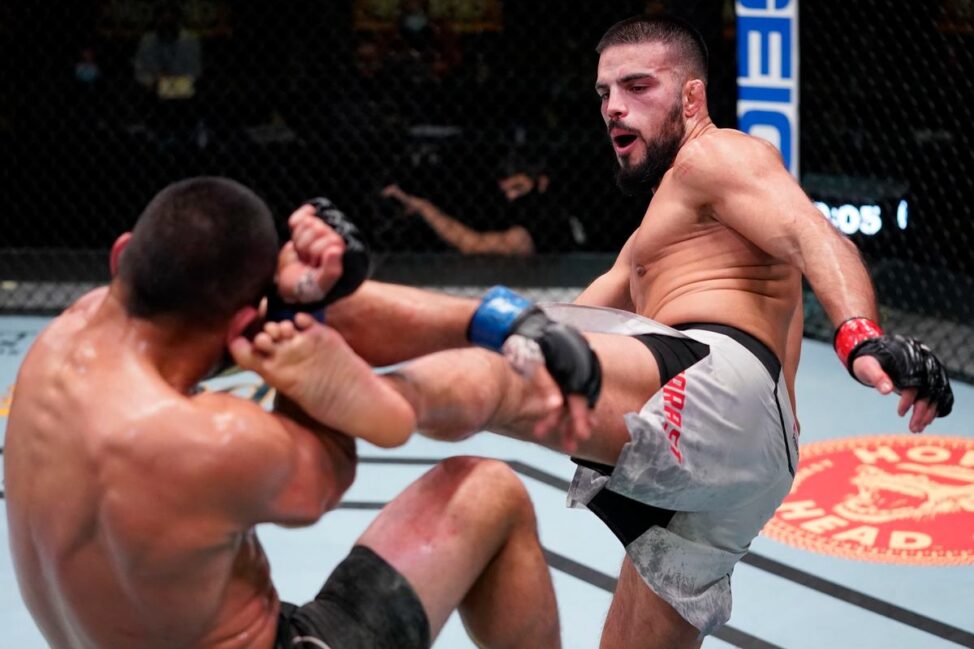 Nasrat Haqparast UFC (Zuffa LLC)