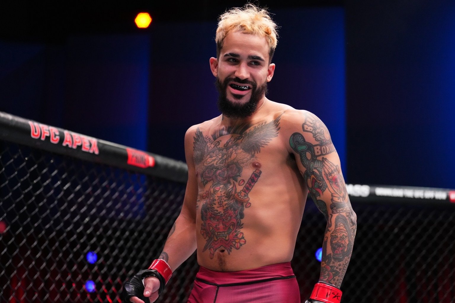 Ramon Taveras competes on Dana White's Tuesday Night Contender Series