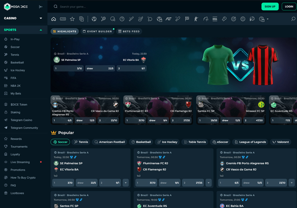 Betting Markets Available