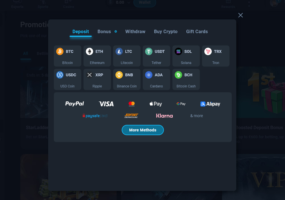 Payment Methods