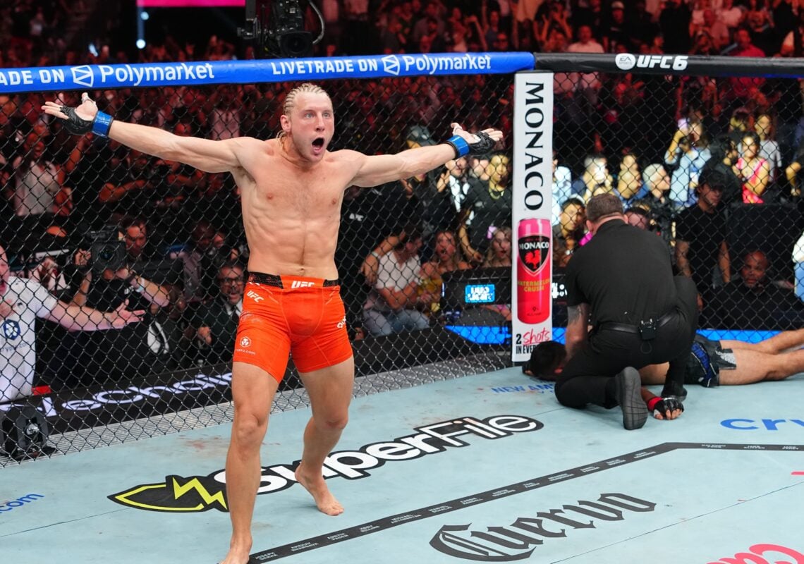 Paddy Pimblett Puts Benoit Saint Denis to Sleep in Just 52 Seconds at UFC 329