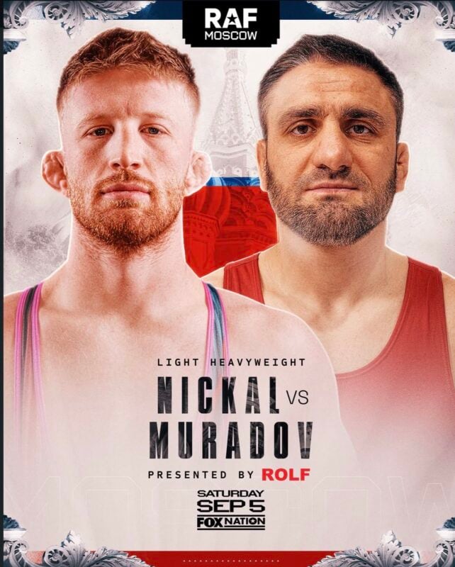 Bo Nickal Faces Shirvani Muradov at RAF Wrestling Event in Russia