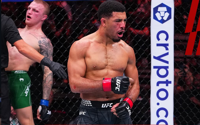 Brutal Elbow Strike Ends Mason Jones’ Winning Streak at UFC Sacramento