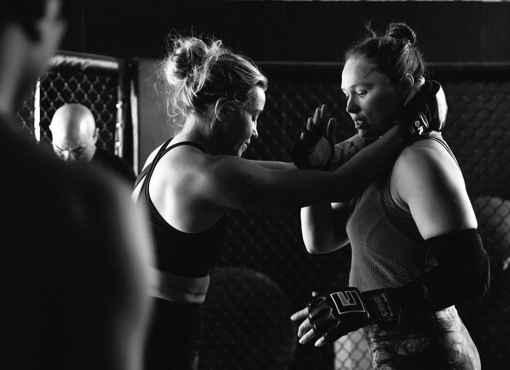 Retired UFC Legend Ronda Rousey Spotted Back in the Gym