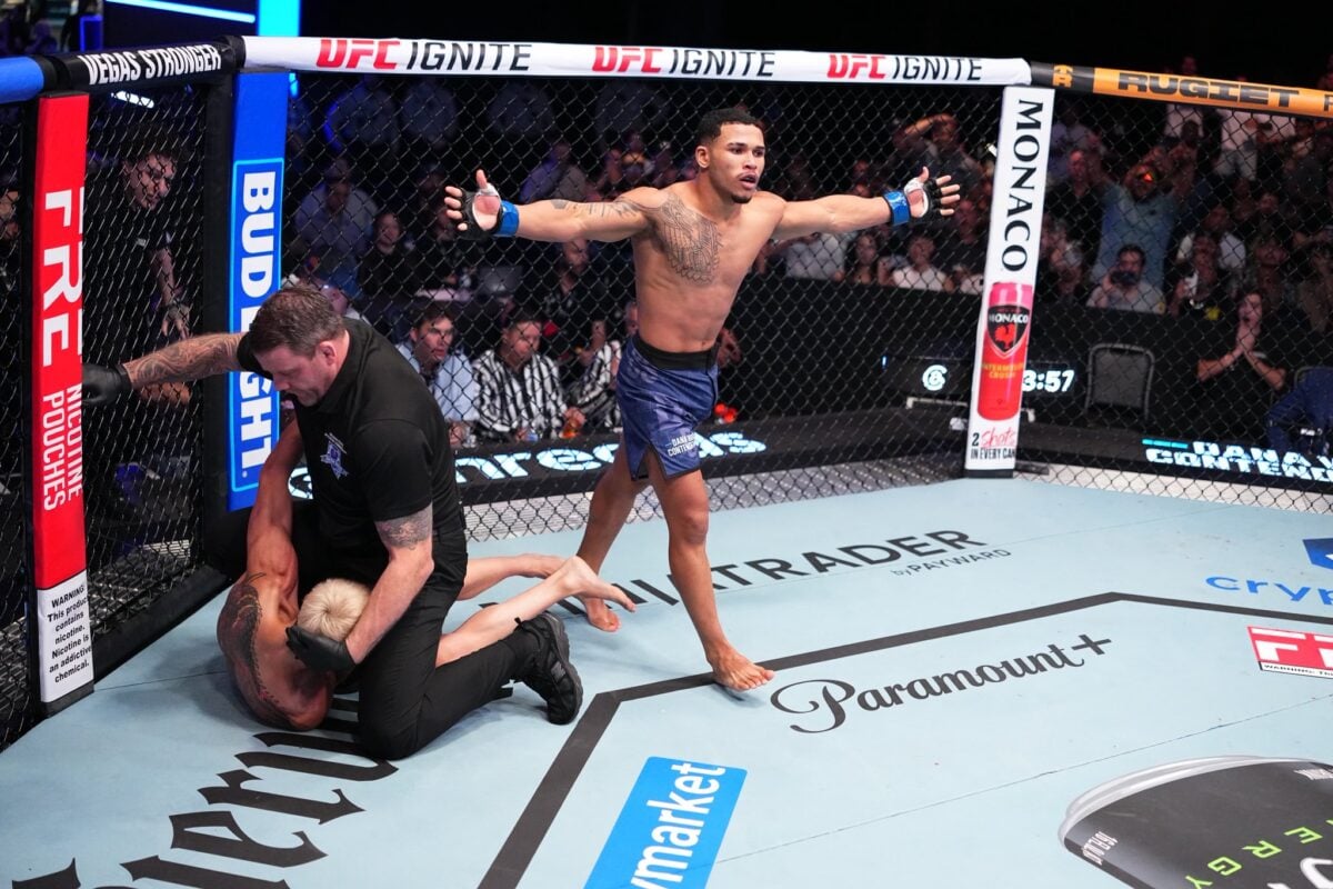 22-Year-Old Finishes Fight in 63 Seconds to Earn Dream UFC Contract